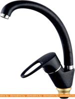 Смеситель Ganzer Leon GZ 10021C (черный) картинка