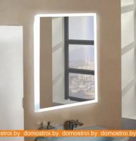 Зеркало Континент Sevilla LED 100x70 (с часами) картинка