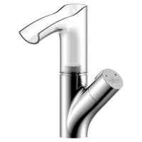 Смеситель для умывальника Rossinka Silvermix Z35-30 с подсветкой картинка