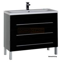 Напольная тумба Aquanet Верона 100 Черный картинка