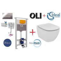Инсталляция для подвесного унитаза Oli 120 OLIpure Fresh механическая комплект 2 картинка