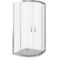 Душевой уголок GoodDoor INFINITY R-90-C-CH 90x90 стекла прозрачные (без поддона) картинка