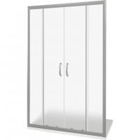 Душевая дверь GoodDooor INFINITY WTW-TD-190-G-CH 190x185 Grape стекла картинка