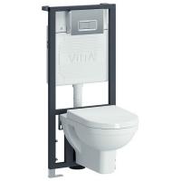 Комплект инсталляция + унитаз Vitra Form 300 9812B003-7203 картинка