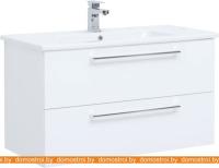 Тумба под умывальник Dreja Gio 100 77.0105W (белый) картинка