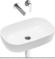 Умывальник Lavinia Boho Bathroom 21510168 (раковина, Смеситель, Сифон) картинка
