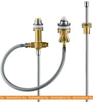 Скрытый смеситель Hansgrohe для смесителя на 3 отверстия на край ванны картинка