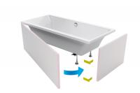 Торцевая панель для ванны Excellent 80x56 картинка