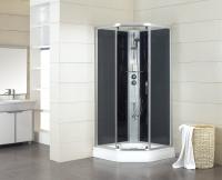 Душевая кабина Bravat Waterfall BC090.6100A Black 90x90 темная картинка