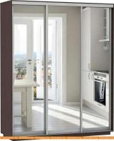 Шкаф-купе Иволанд Трейд МММ 180-220-60 (венге магия) картинка