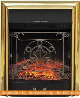 Электрокамин Royal Flame Majestic FX M B (черный/латунь) картинка