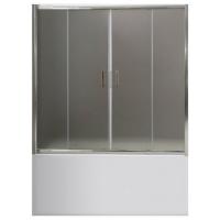 Шторка для ванной BelBagno UNO-VF-2-150/145-C-Cr прозрачное стекло 150x145 картинка