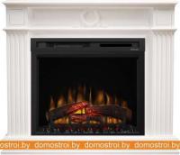 Комплект камина Smolcom Neoclassic SYM26/MB/JUP с Dimplex XHD28L-INT (бьянко белый) картинка