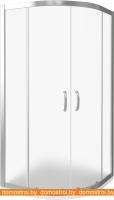 Душевой уголок Good Door Infinity R 90x90 (матовое/хром) картинка