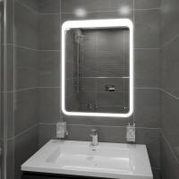 Зеркало c LED подсветкой Континент Lacio LED 68,5x91,5 картинка