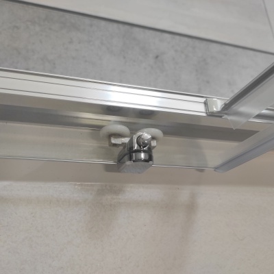 Душевой уголок GoodDoor NEO CR-100-C-CH 100x100 стекла прозрачные (без поддона) фотография