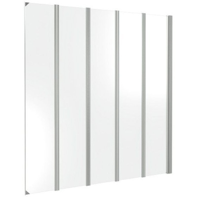 Шторка на ванну GoodDoor SCREEN GR5-120-C-CH 120x140 фотография