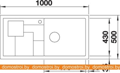 Кухонная мойка Blanco Sity XL 6 S (антрацит/апельсин) 525056 фотография