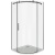 Душевой уголок GoodDoor GALAXY R-90-C-B 90x90 стекла прозрачные (без поддона) фотография Душевой уголок GoodDoor GALAXY R-90-C-B 90x90 стекла прозрачные (без поддона) фотография