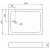 Акриловый поддон Gemy ST14B 140x80x14 фотография Акриловый поддон Gemy ST14B 140x80x14 фотография