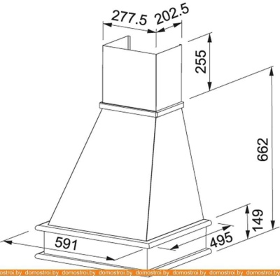 Вытяжка Franke Country Wood FCL 60 A2 321.0592.486 (белый) фотография