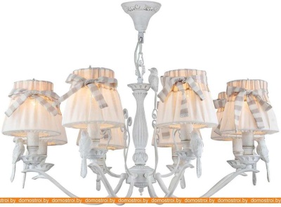 Подвесная люстра Maytoni Elegant Bird ARM013-08-W фотография