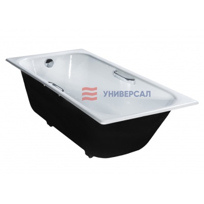 Чугунная ванна Универсал Ностальжи 1 сорт с ручками 150x70 фотография