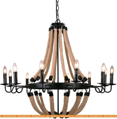 Люстра Arte Lamp Marsiglia A8956LM-12BK фотография