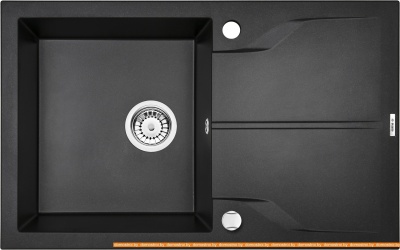 Кухонная мойка Deante Andante Flush ZQN G11F (графитовый металлик) фотография