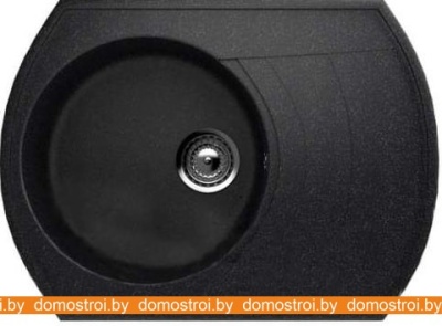 Кухонная мойка Berge BR-6503 (черный матовый) фотография