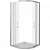Душевой уголок GoodDoor LATTE R-80-C-WE 80x80 прозрачные стекла (без поддона) картинка