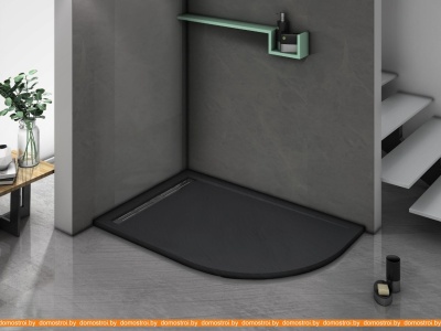 Душевой поддон WeltWasser TRR 12080 Stone-BL L 120x80 фотография