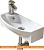 Умывальник CeramaLux N7946R картинка