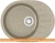 Кухонная мойка Berge BG-5801 (песочный глянцевый) фотография Кухонная мойка Berge BG-5801 (песочный глянцевый) фотография