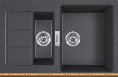 Кухонная мойка Franke Sirius 2.0 S2D 651-78 Tectonite 143.0628.381 (оникс) фотография