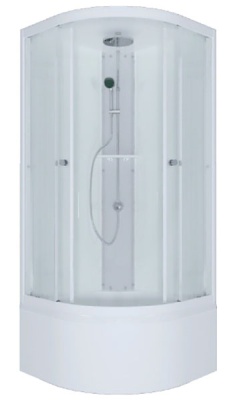 Душевая кабина Triton Вирго 3 90x90 белый фотография