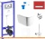 Унитаз Lavinia Boho Relfix Bell Pro Rimless 9 в 1 75110274 (красный стекло) фотография