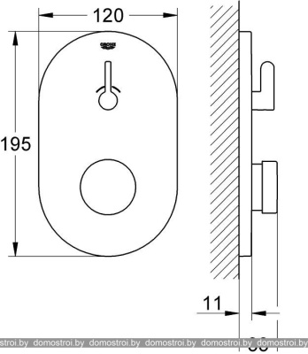Смеситель Grohe Eurosmart Cosmopolitan T 36321000 фотография