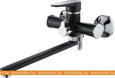 Смеситель Loffrey LF82212B (черный/хром) фотография