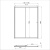 Душевая дверь Triton Слайд 120x185 полосы фотография Душевая дверь Triton Слайд 120x185 полосы фотография