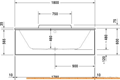 Ванны Duravit DuraStyle 180x80 (700298) фотография