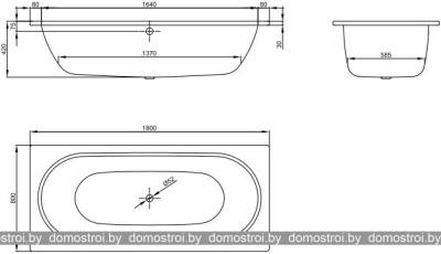 Ванны Bette Starlet 180x80 1630-000 фотография