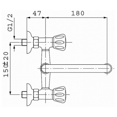 Смеситель для умывальника Ferro Standart BST3 фотография