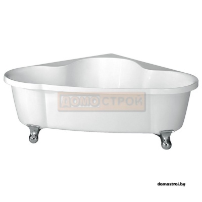 Акриловая ванна BelBagno BB07-CRM 150x150 хром фотография