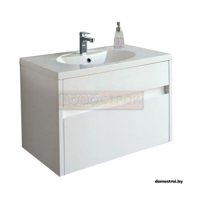 Тумба BelBagno INFINIA Stile Moderno 80 Bianco Lucido фотография
