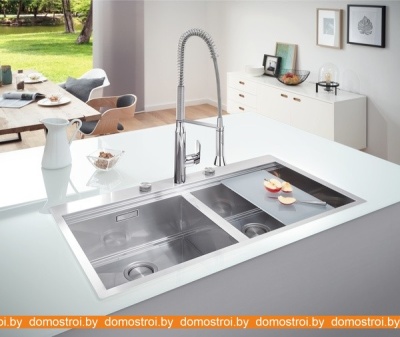 Кухонная мойка Grohe K800 31585SD0 фотография