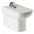 Напольное биде Roca Dama Senso [A357514000 + 806510004] с крышкой картинка