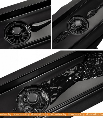Душевой трап Calani Eco360 60 Black CAL-G0014 фотография
