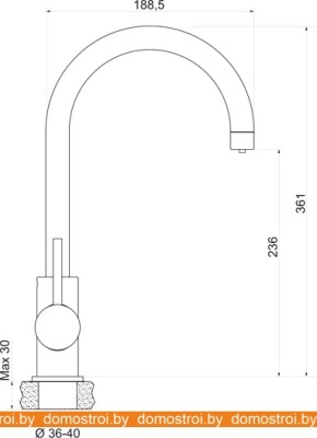 Смеситель Argo Spring 35-09/L фотография