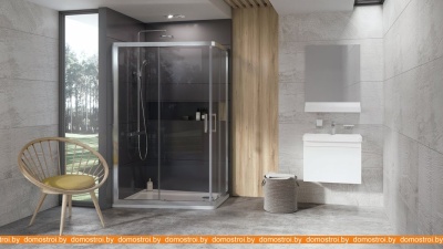 Душевой уголок Ravak 10AP4 120x90 (сатин/прозрачное) фотография